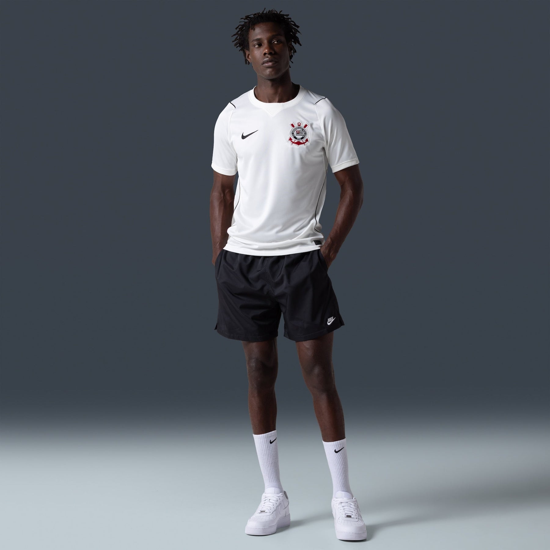 Camisa Corinthians Nike I 2026/27 Torcedor Masculina