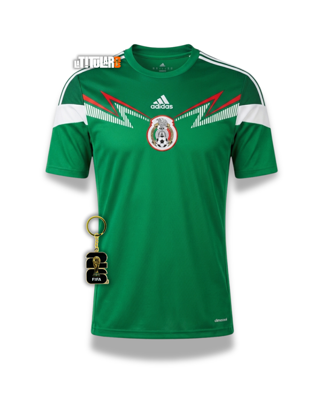 México Camiseta Local 2014 - Retro