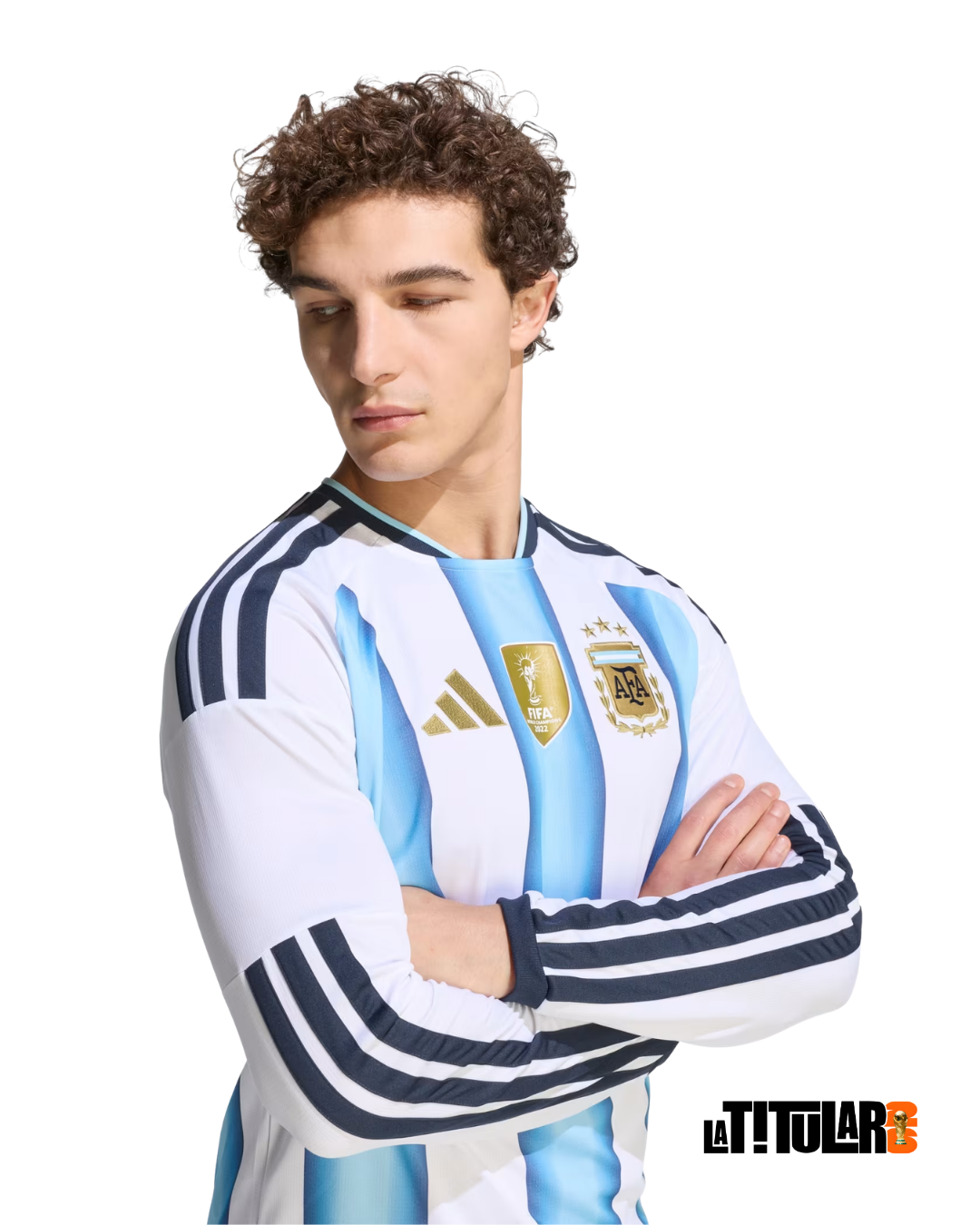 Argentina Mundial Camiseta Local 2026 - Manga Larga