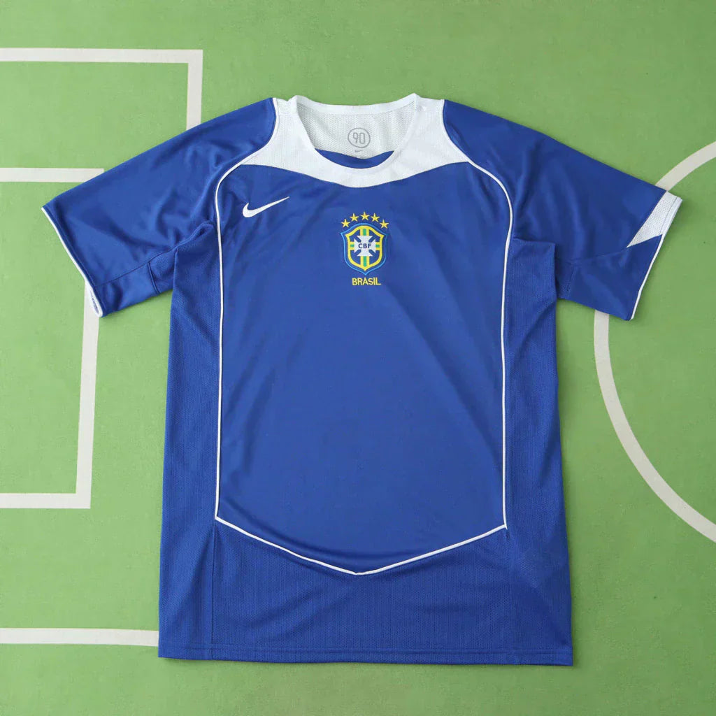 Brasil Camiseta Visitante 2004 - Retro