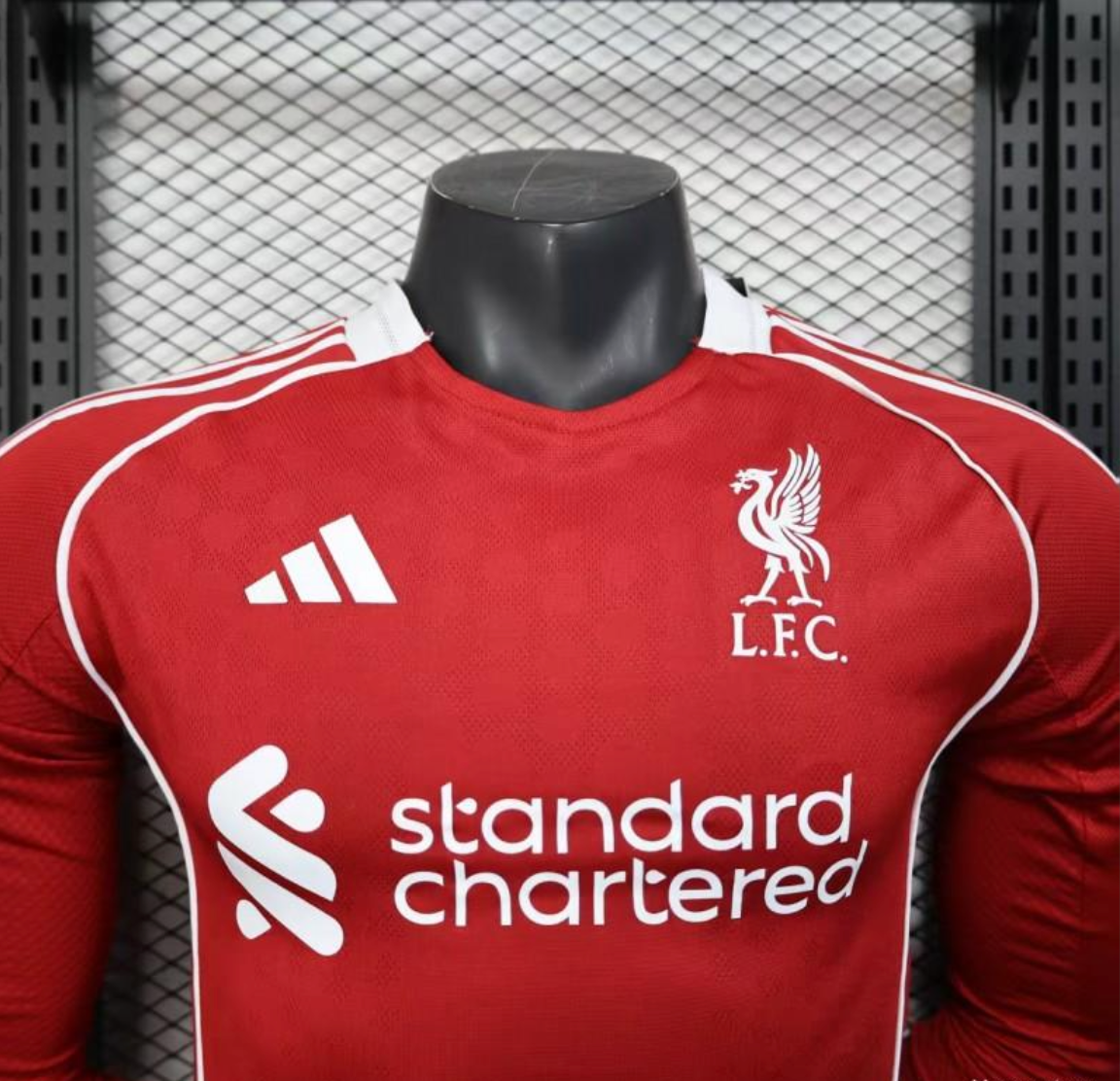 Liverpool Player Camiseta Local 2025/26 - Manga Larga