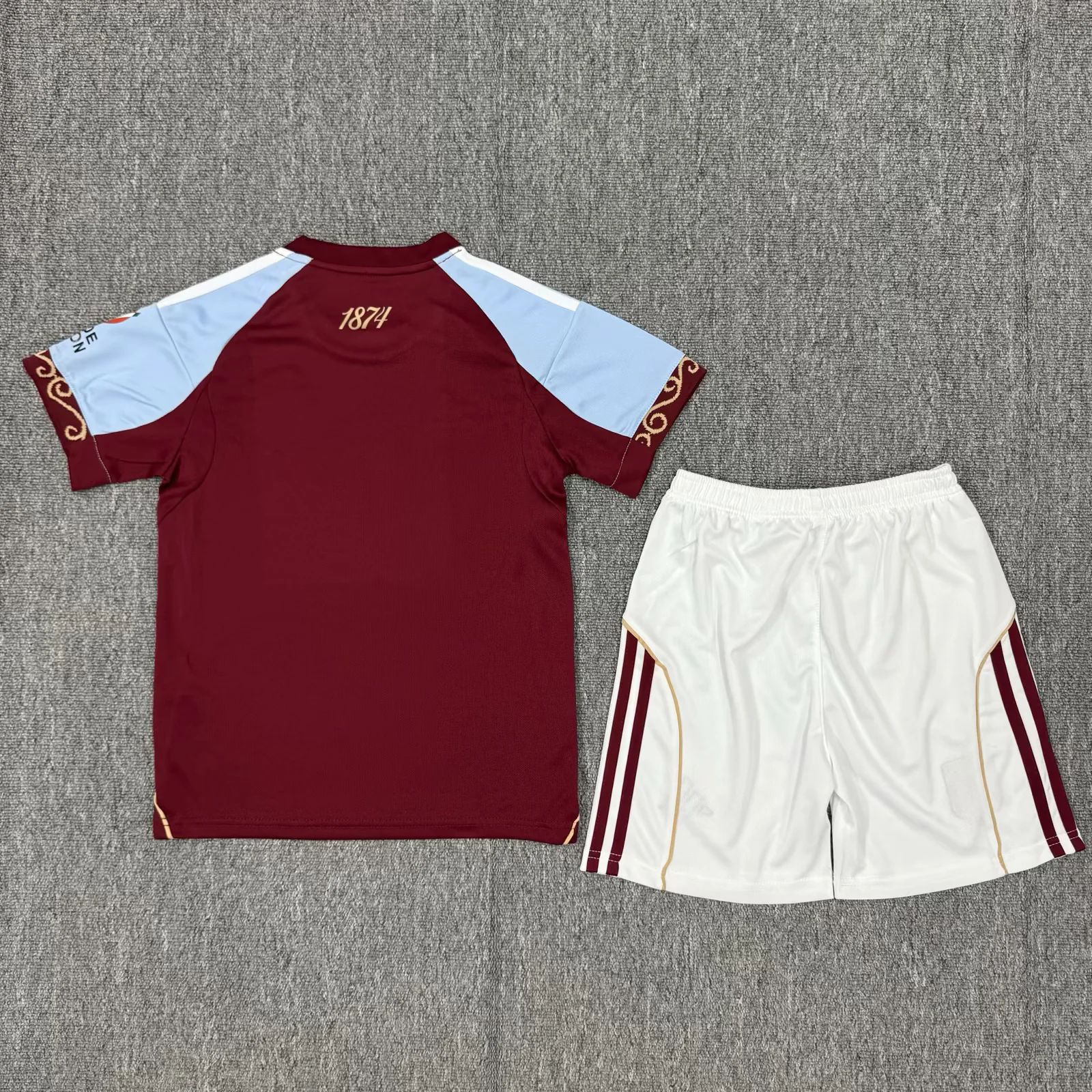 Aston Villa Camiseta Local 2025/26 - Niños