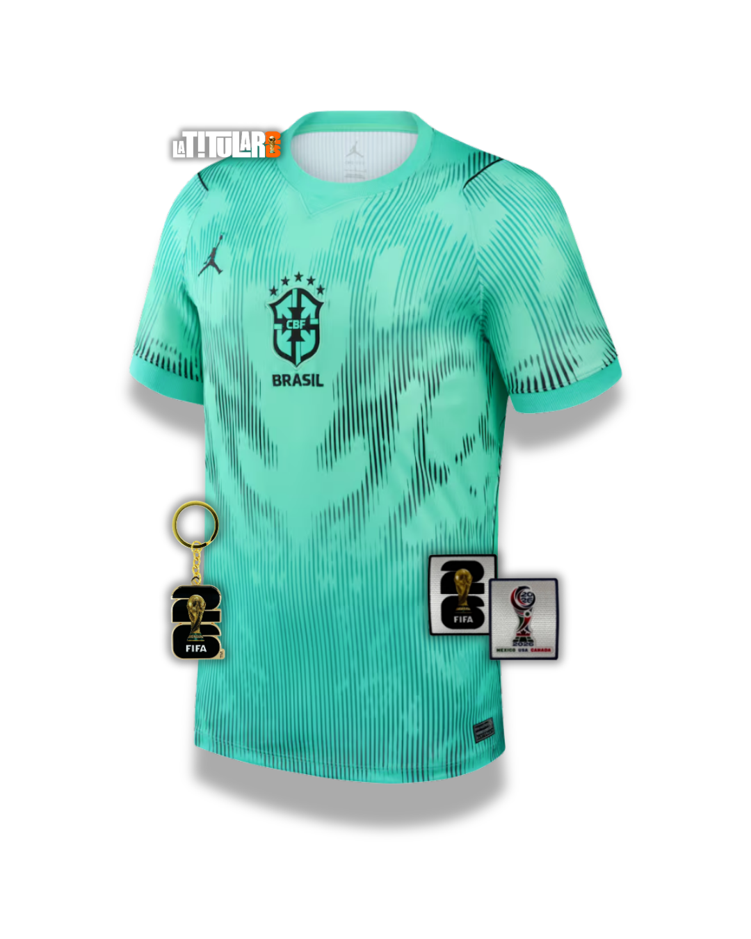 Brasil Jordan Camiseta de Portero 2026/27