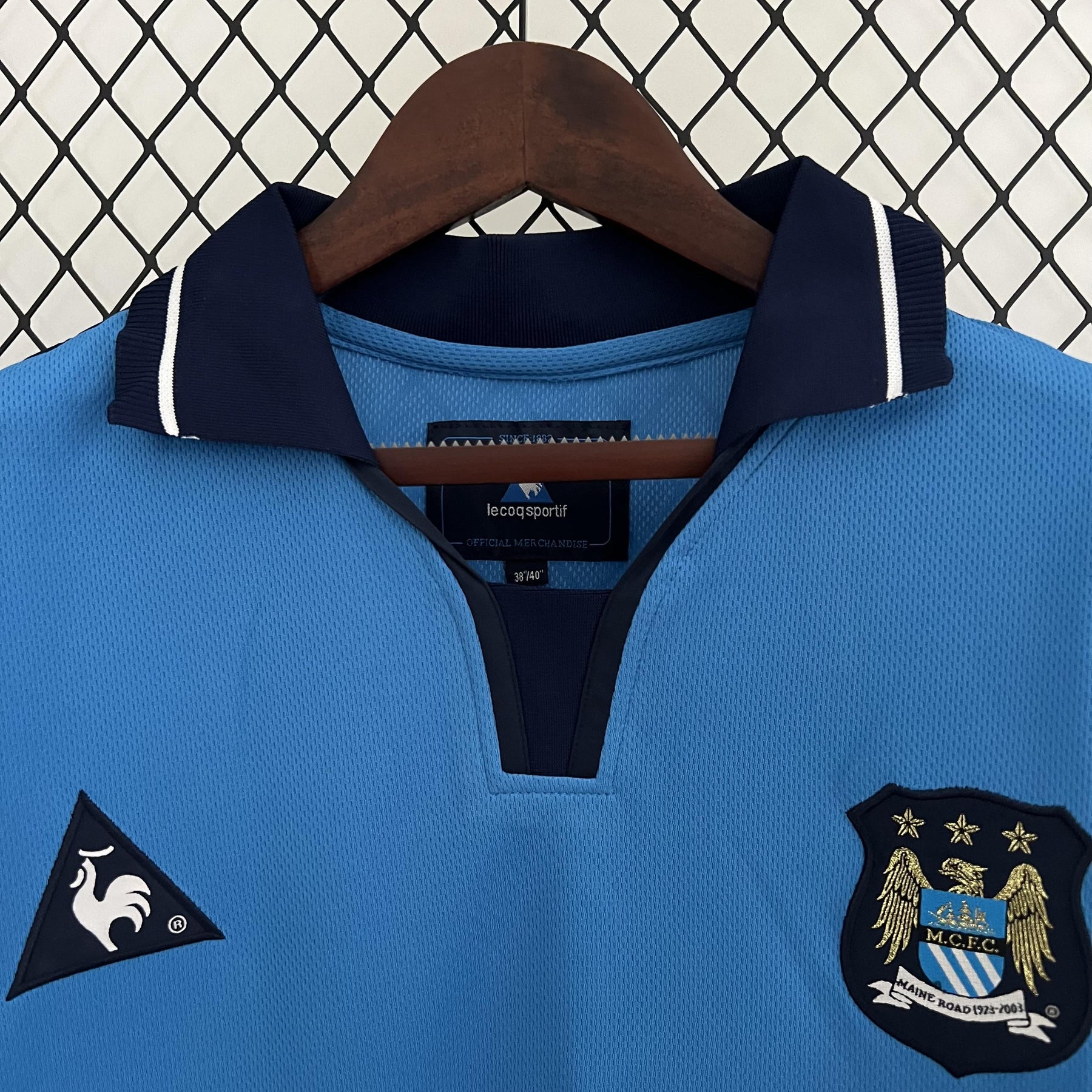 Manchester City Camiseta Local 2002/03 - Retro