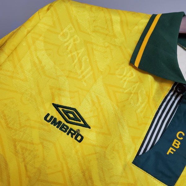 Brasil Camiseta Local 1991/93 - Retro
