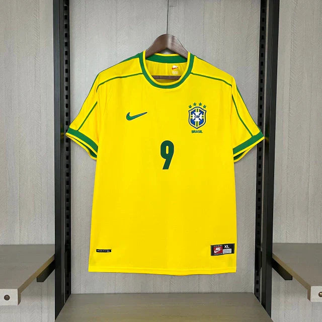 Brasil Camiseta 1998/99 - Retro - RONALDO #9