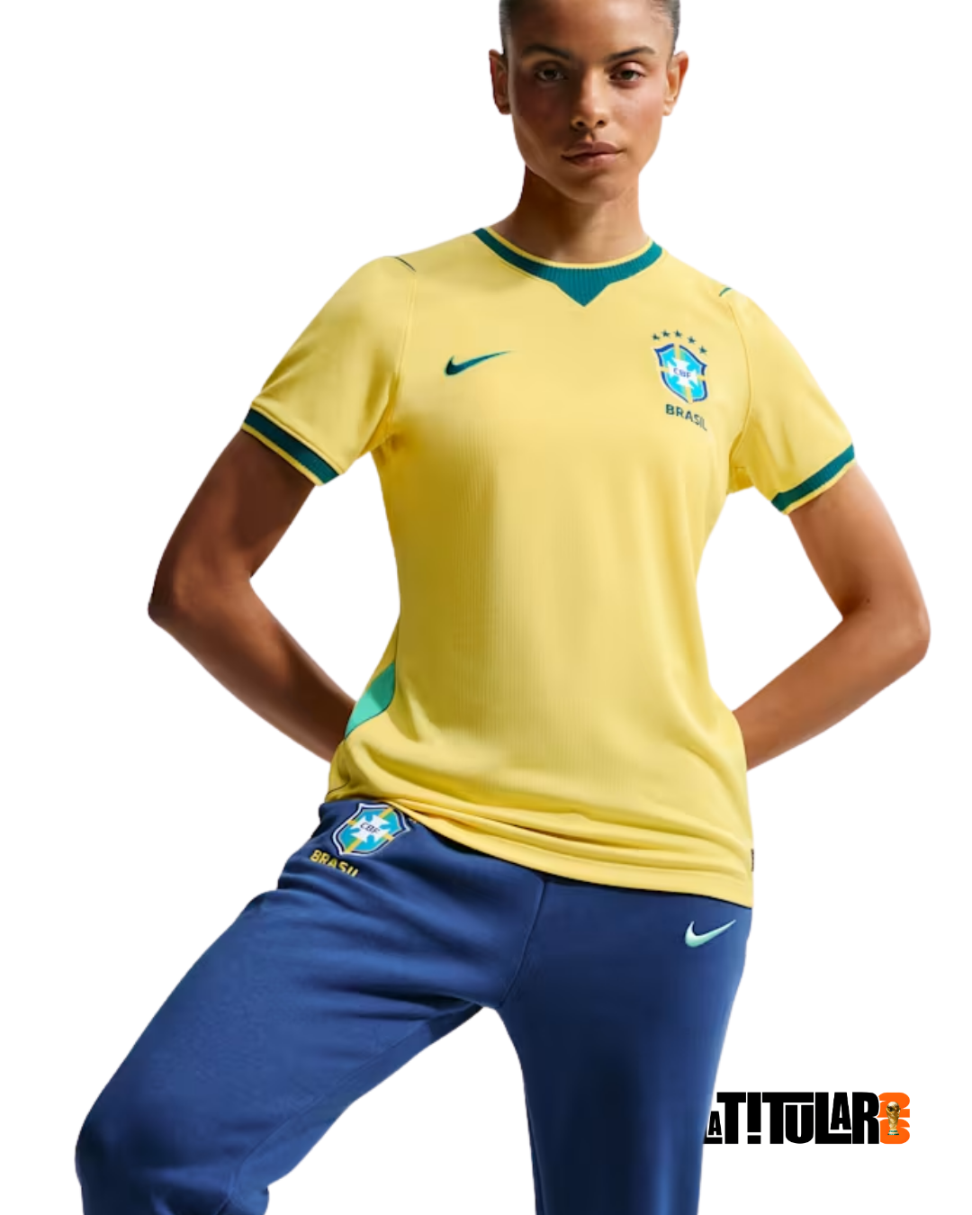 Brasil Mundial Camiseta Local 2026 - Mujer