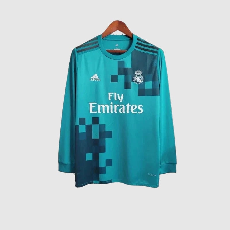 Real Madrid - Retro 2017/18 Long Sleeve Jersey