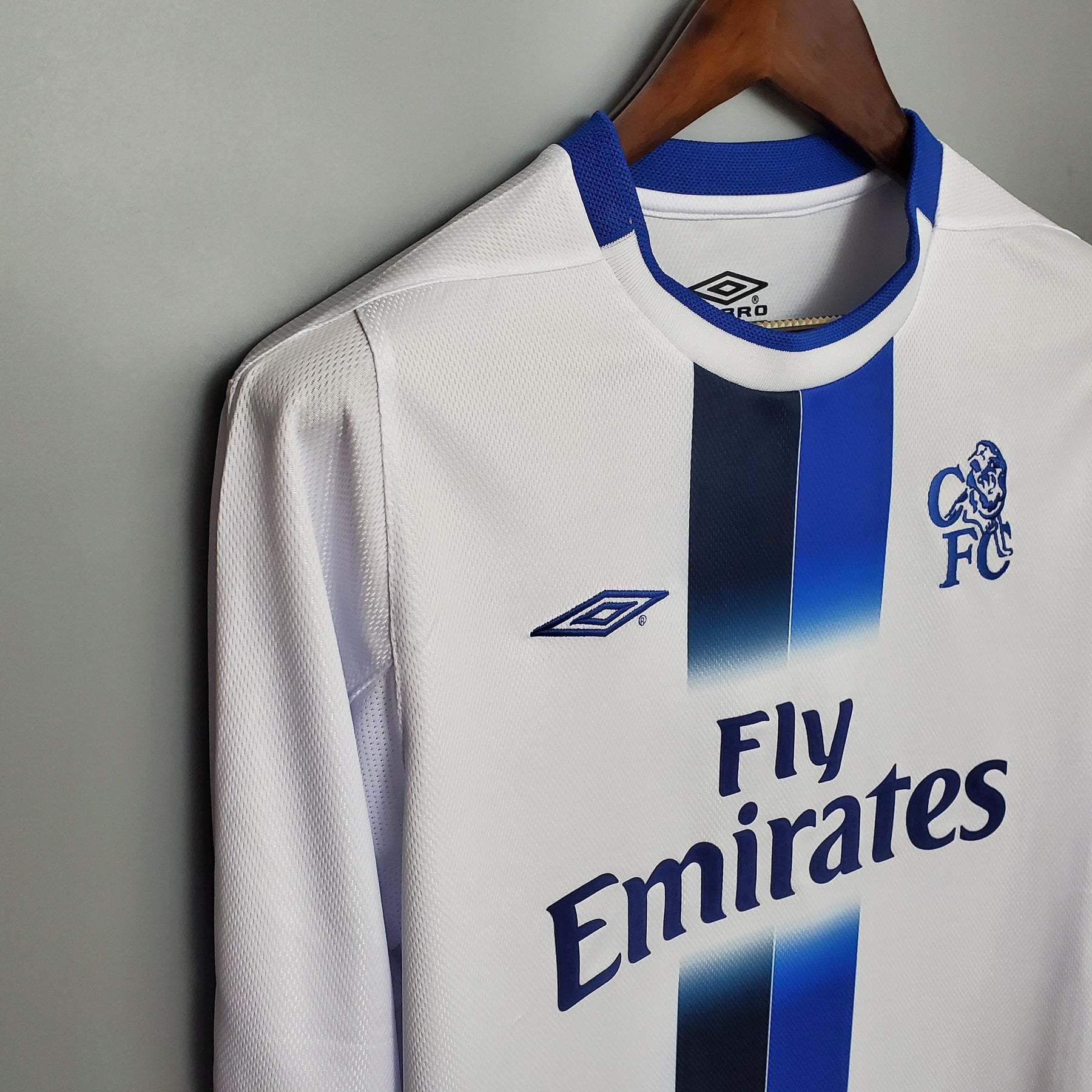 Chelsea Retro Camiseta Visitante 2003/05 - Manga Larga