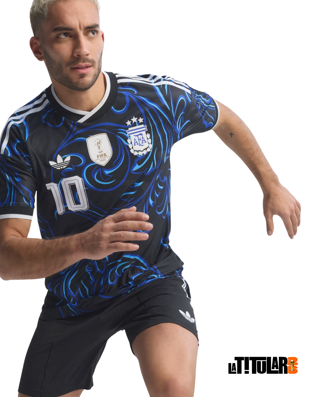 Argentina Mundial Camiseta Visitante 2026 #10 MESSI - Versión Jugador