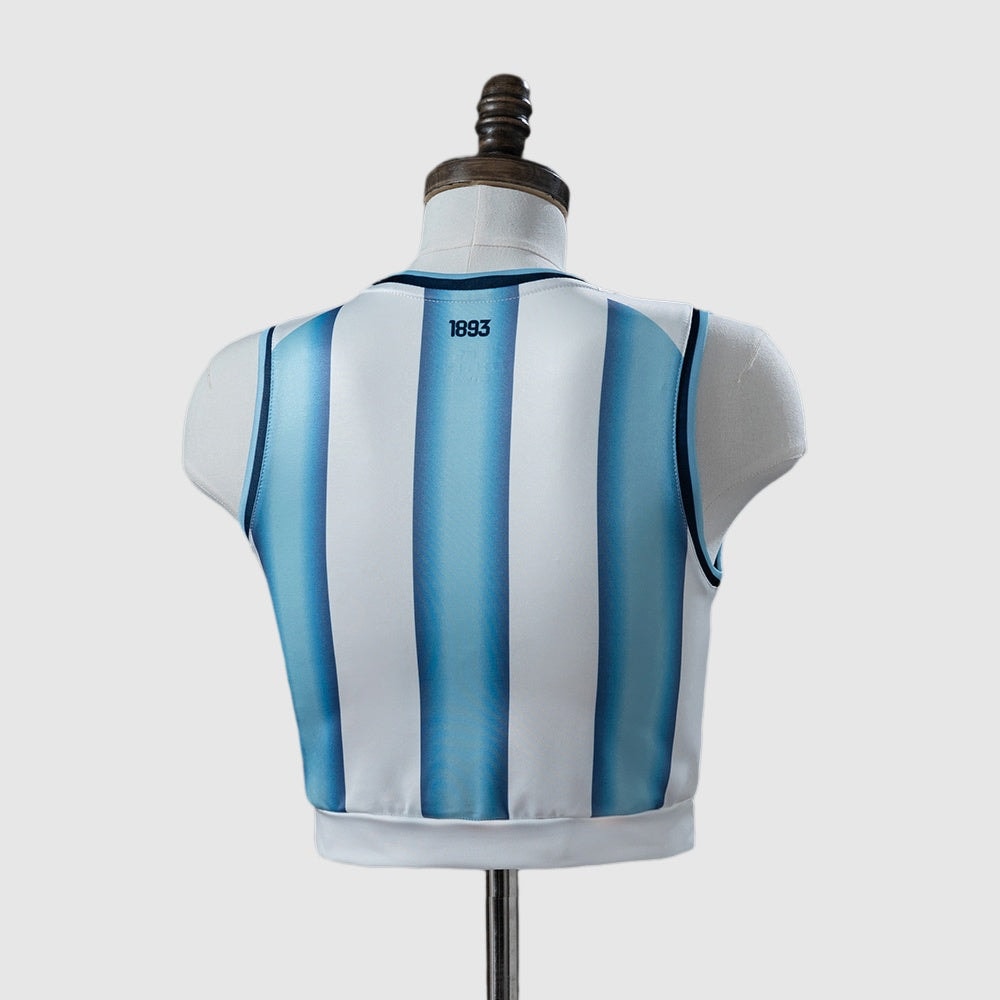 Argentina - Home 26/27 Women's Crop Tank Top