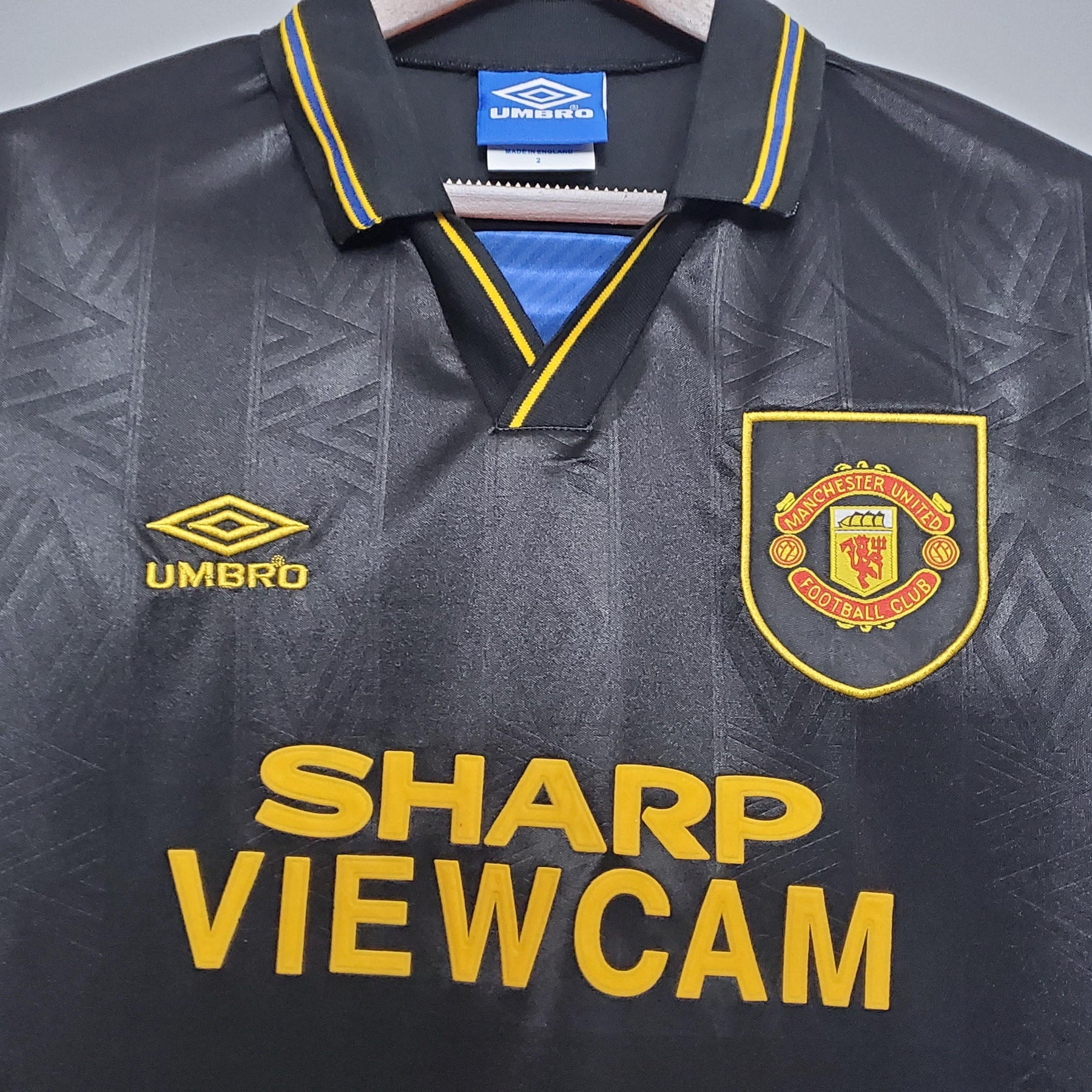 Manchester United Camiseta Visitante 1993/95 - Retro
