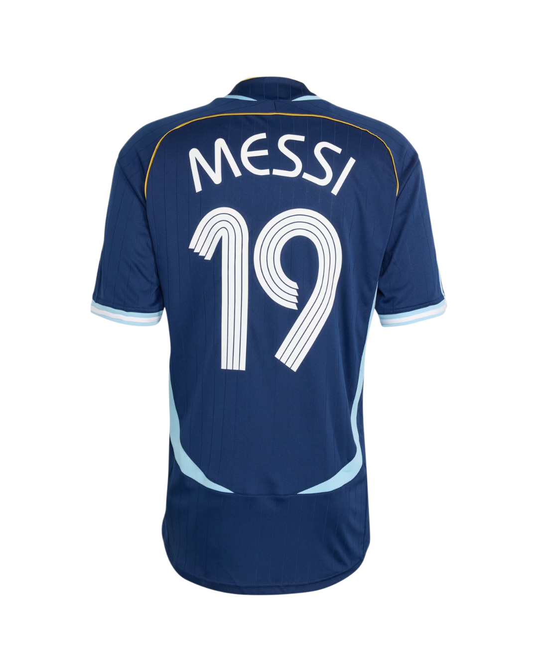 Argentina Camiseta Visitante 2006 - Retro - Messi #19