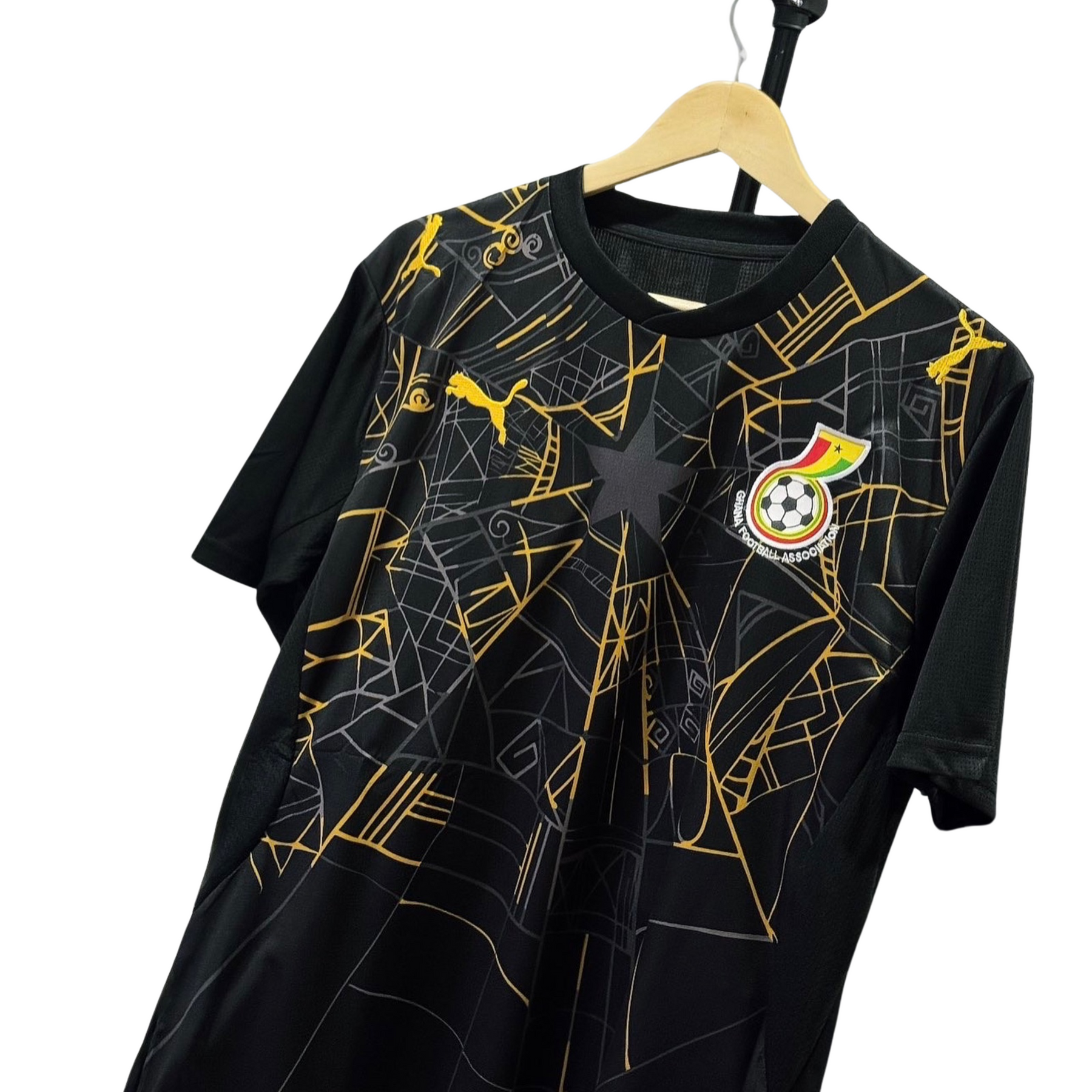 Ghana Mundial Camiseta 2026 - Negra Special