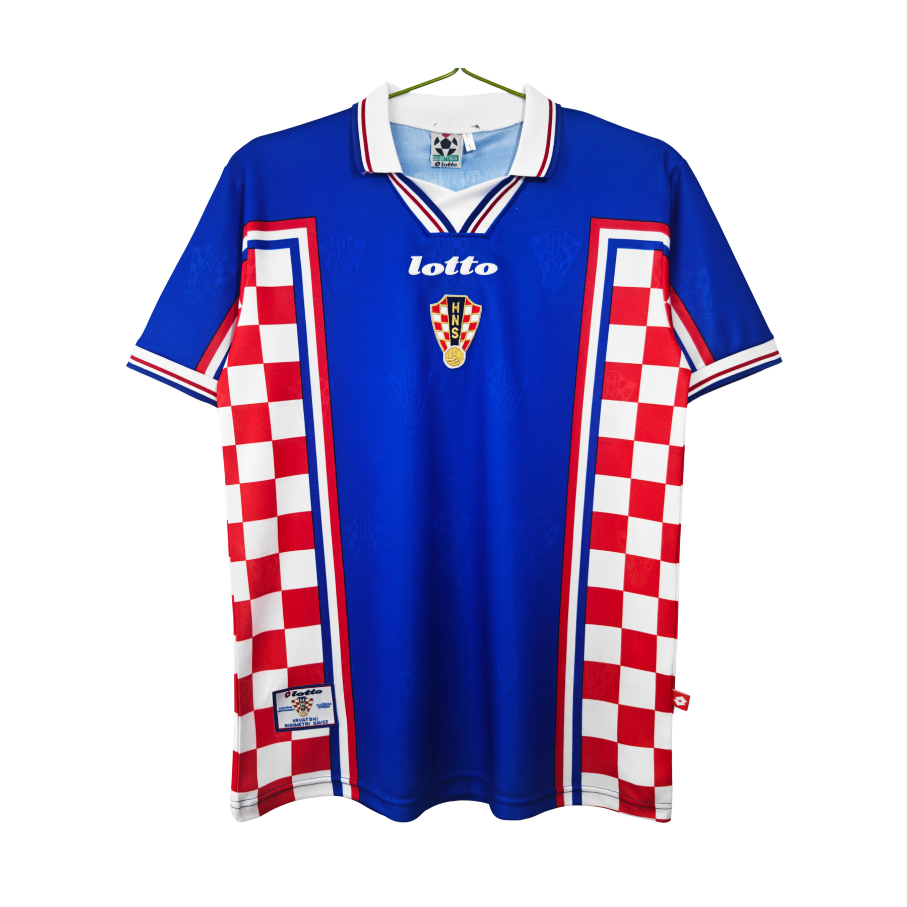 Croacia Mundial Camiseta Visitante 1998 - Retro