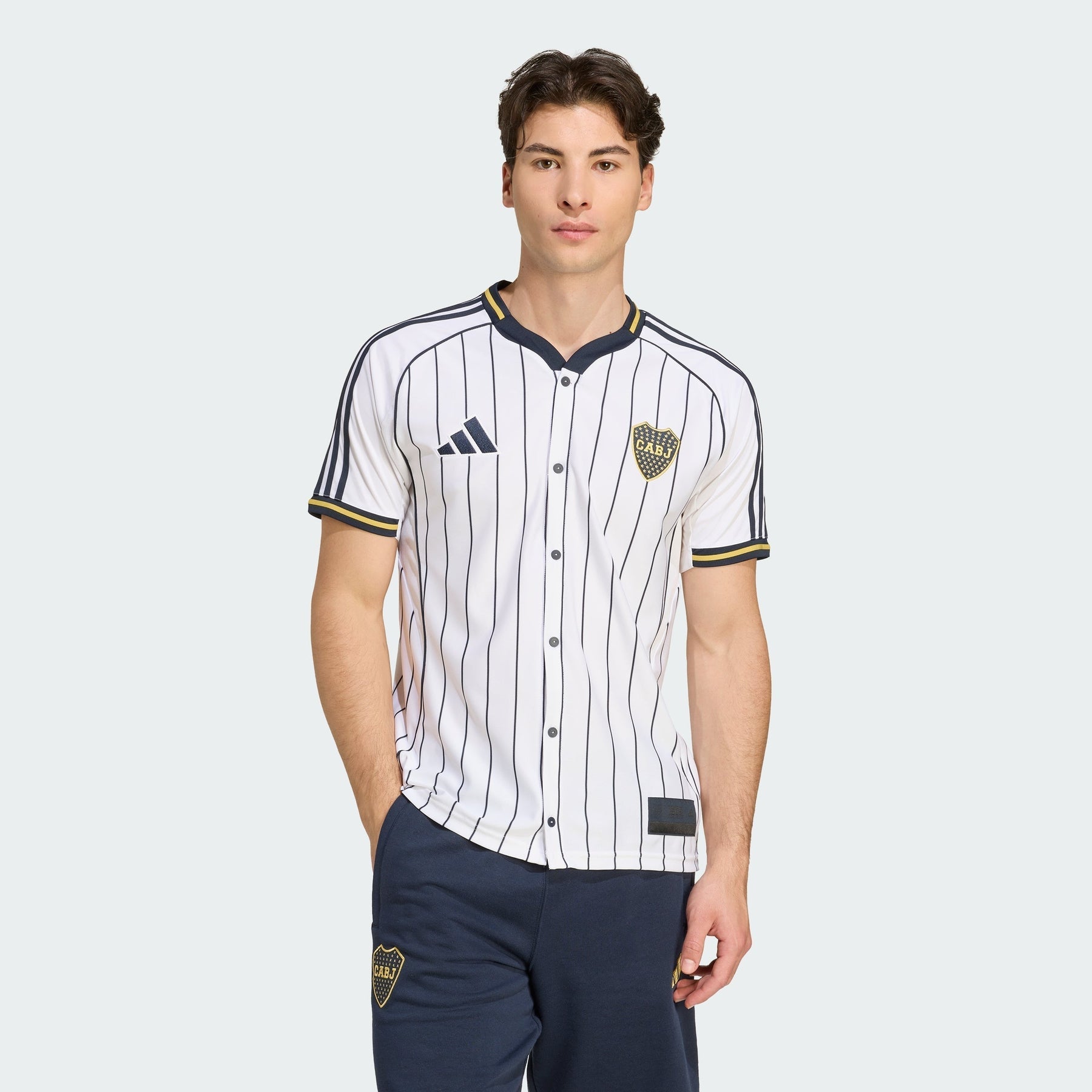 Boca Juniors US Pack Full Camiseta - Button Baseball