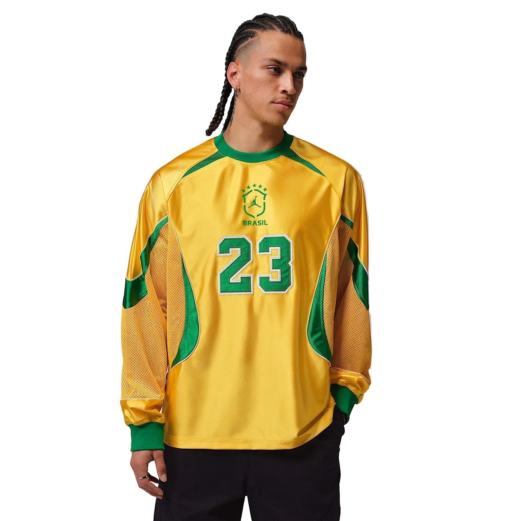 Brasil Jordan Camiseta - Manga Larga