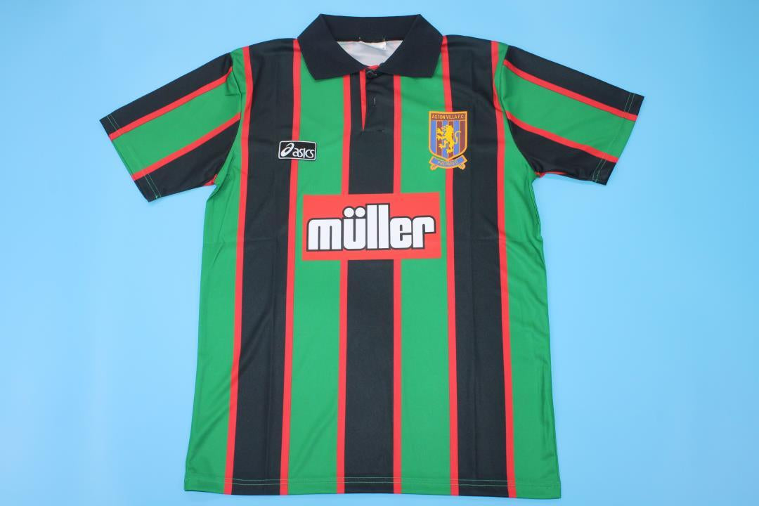 Aston Villa Camiseta Visitante 1993/95 - Retro