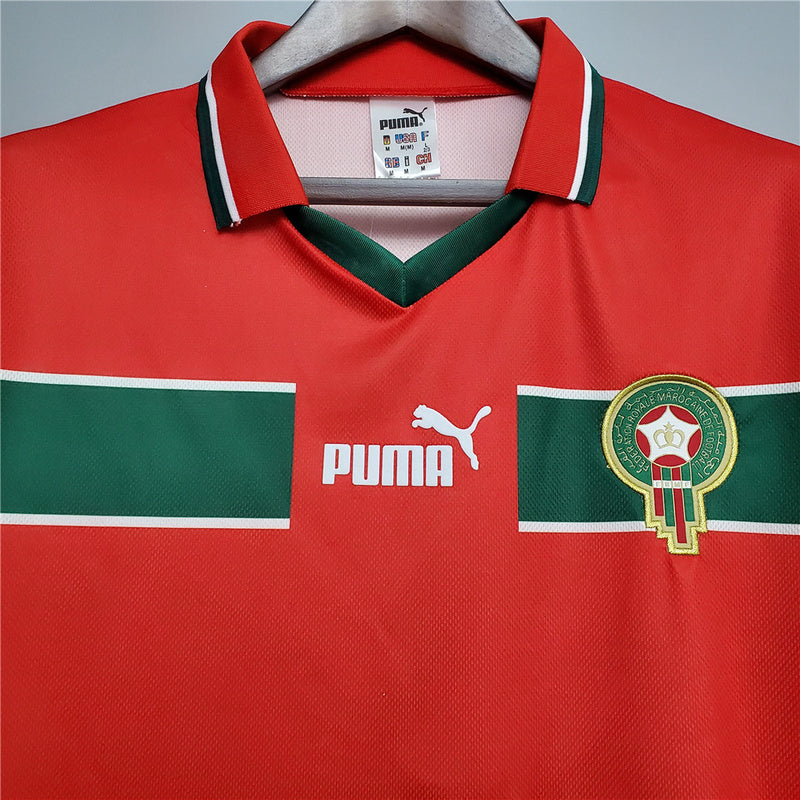 Marruecos Camiseta Visitante 1998 - Retro
