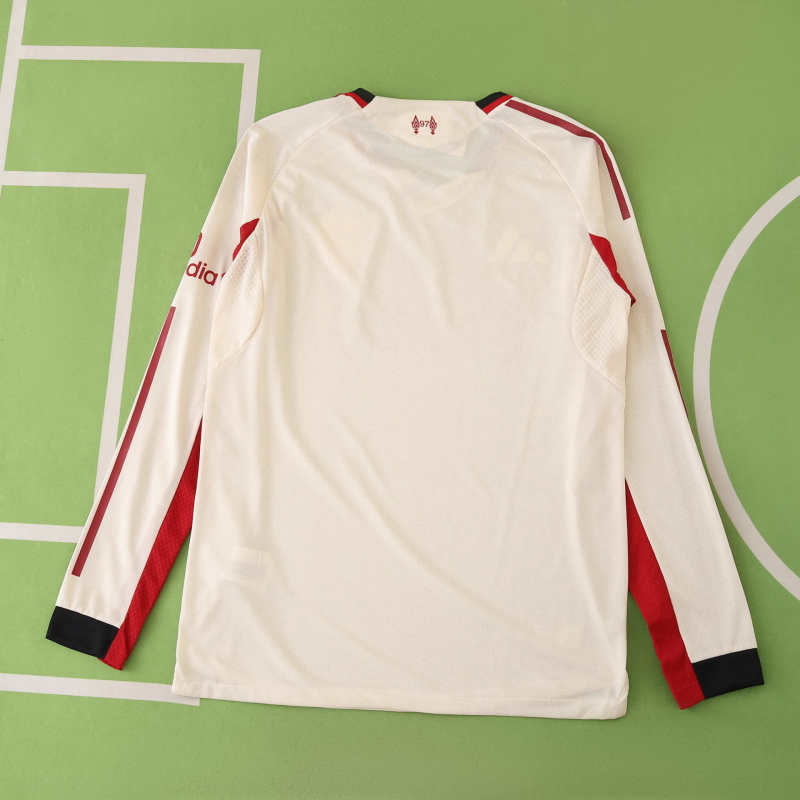 Liverpool Player Camiseta Visitante 2025/26 - Manga Larga