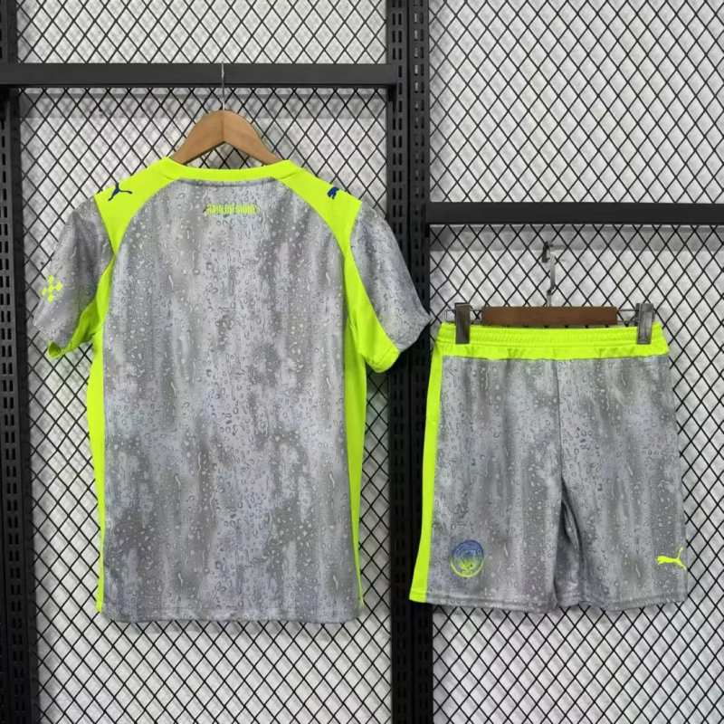 Manchester City Tercera Camiseta 2025/26 - Niños