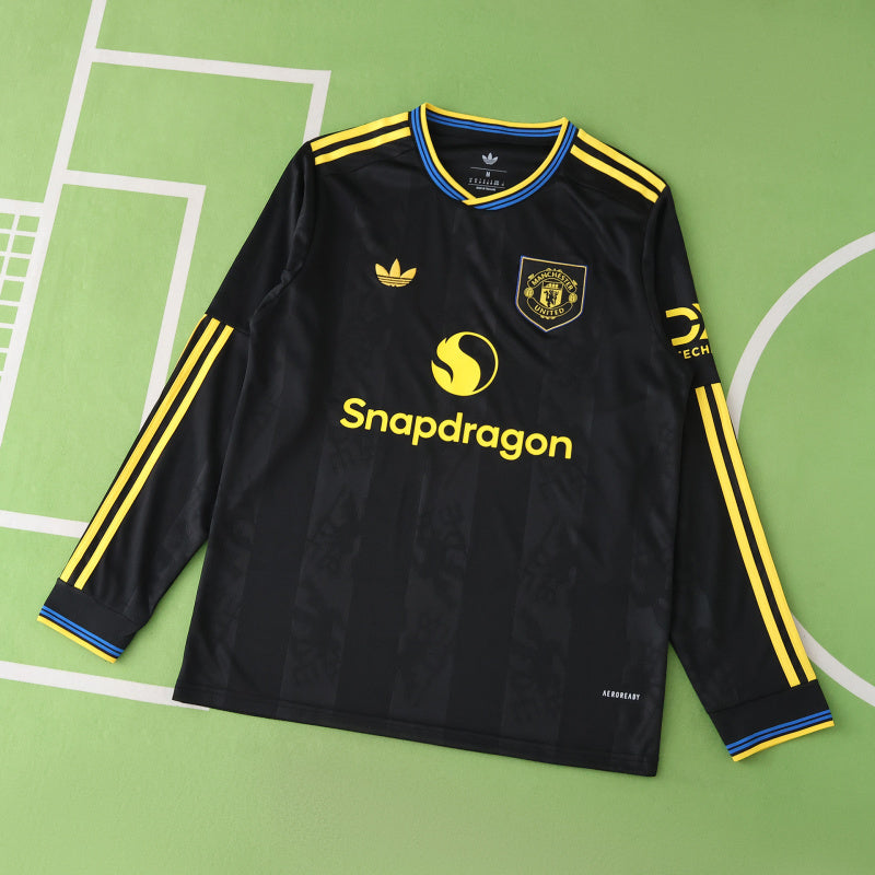 Manchester United Tercera Camiseta 2025/26 - Manga Larga