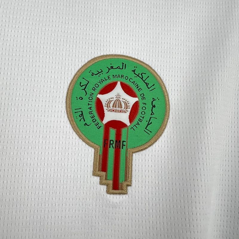 Marruecos Player Camiseta Visitante 2025 - Versión Jugador