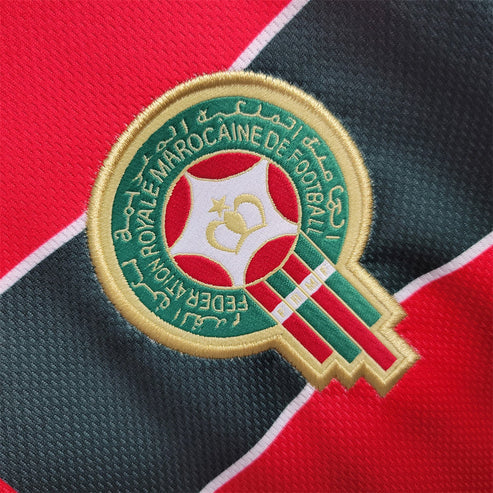 Marruecos Retro 1998 Camiseta Visitante - Manga Larga