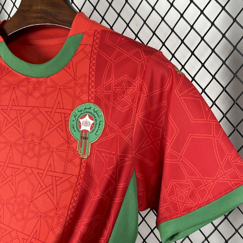 Marruecos Player Camiseta Local 2025 - Versión Jugador