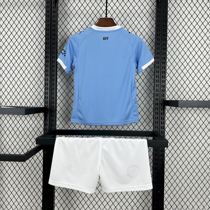 Manchester City Camiseta Local 2025/26 - Niños