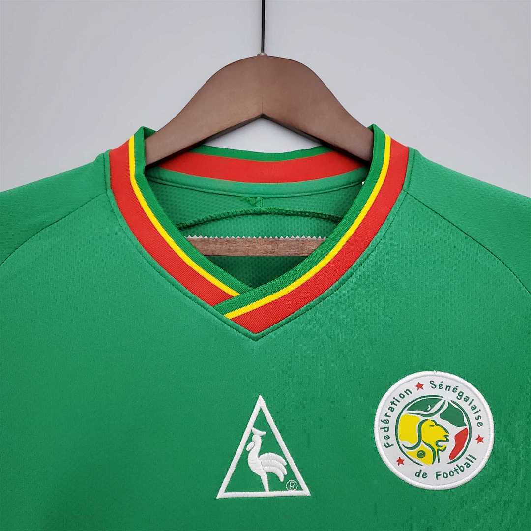 Senegal Green Camiseta 2002 - Retro