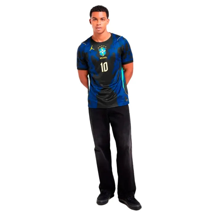 Camisa do Brasil #10 Neymar Jr II Jordan 26/27 Torcedor Masculina