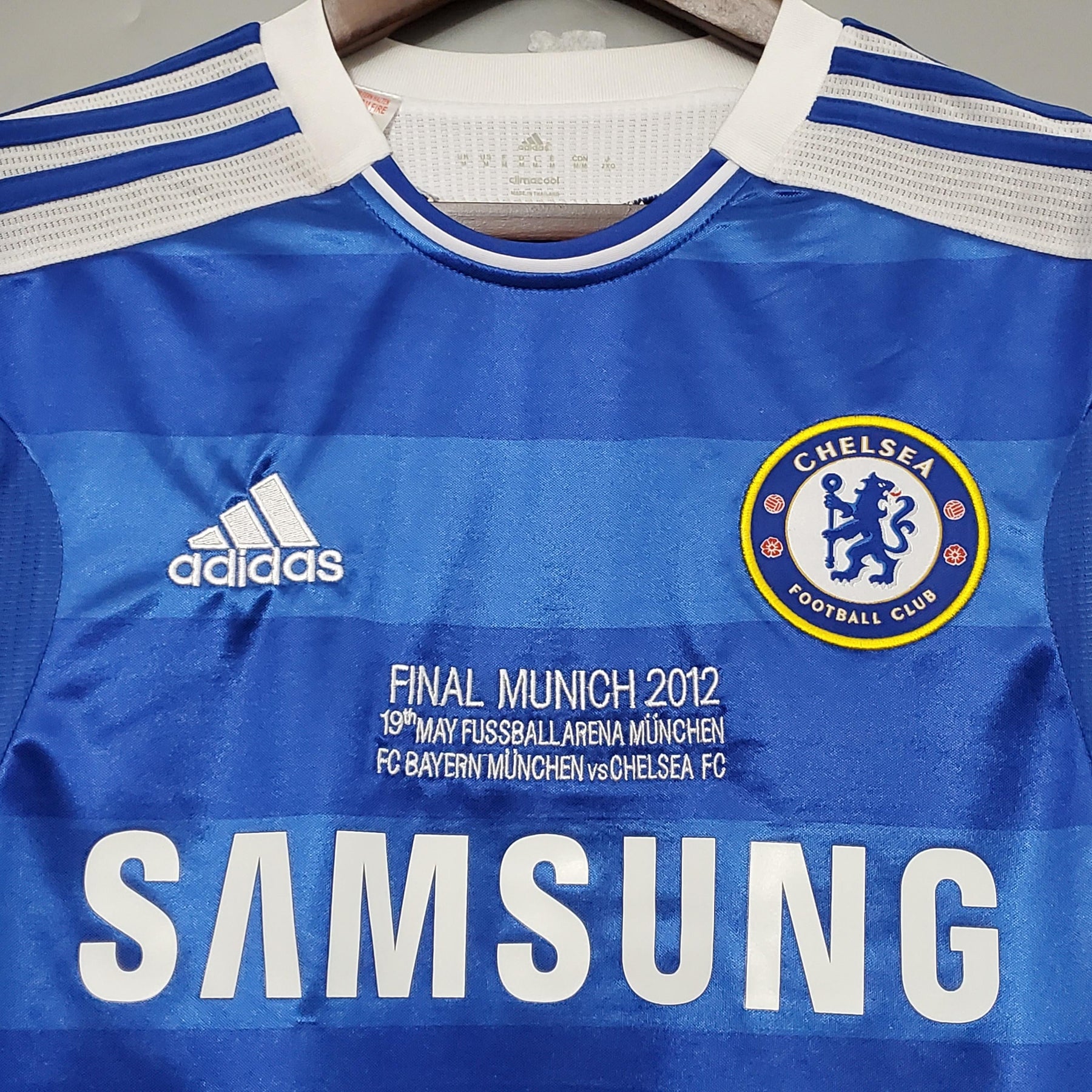 Chelsea Camiseta Local 2012 - Retro - Champions League