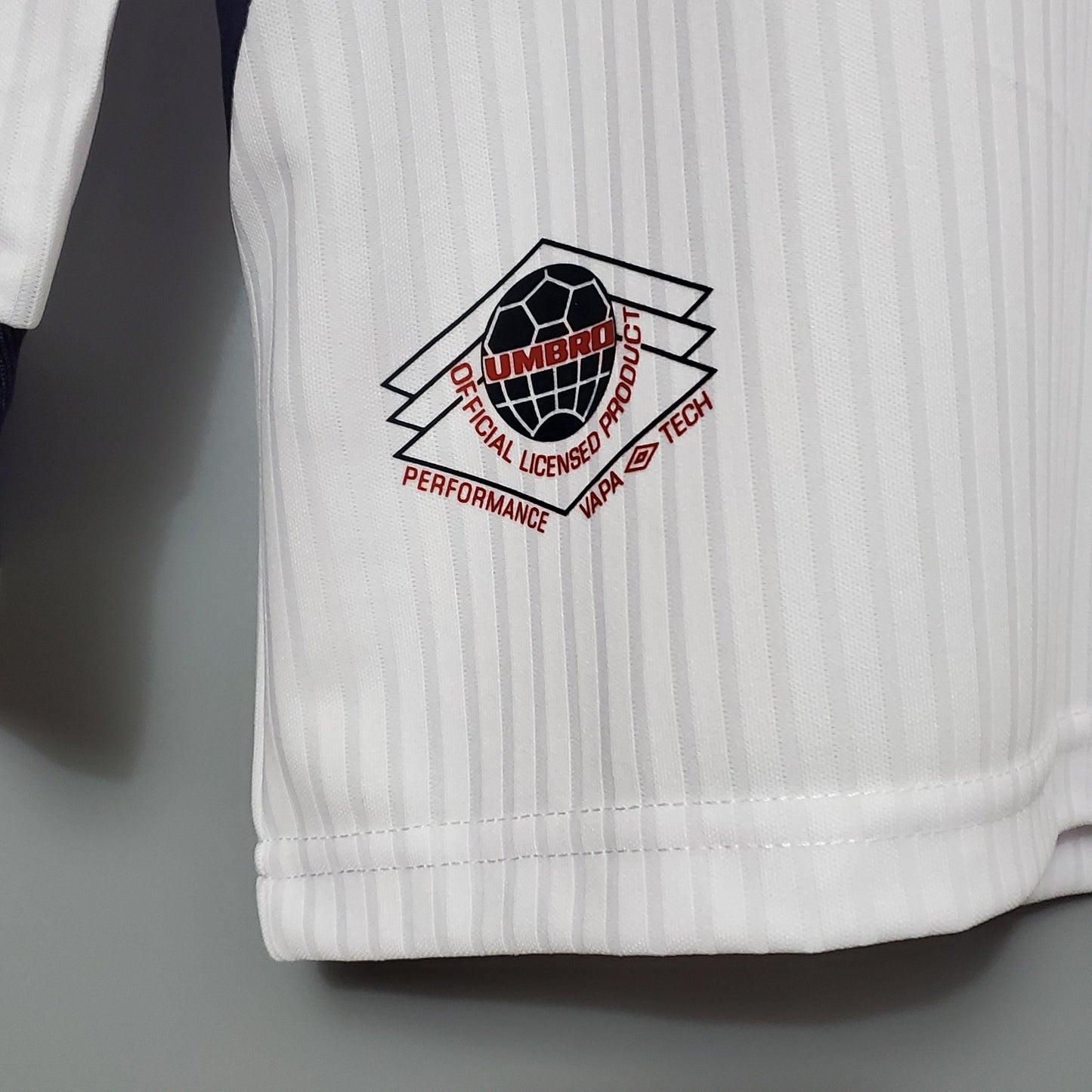Inglaterra Retro 1998 Camiseta Local - Manga Larga
