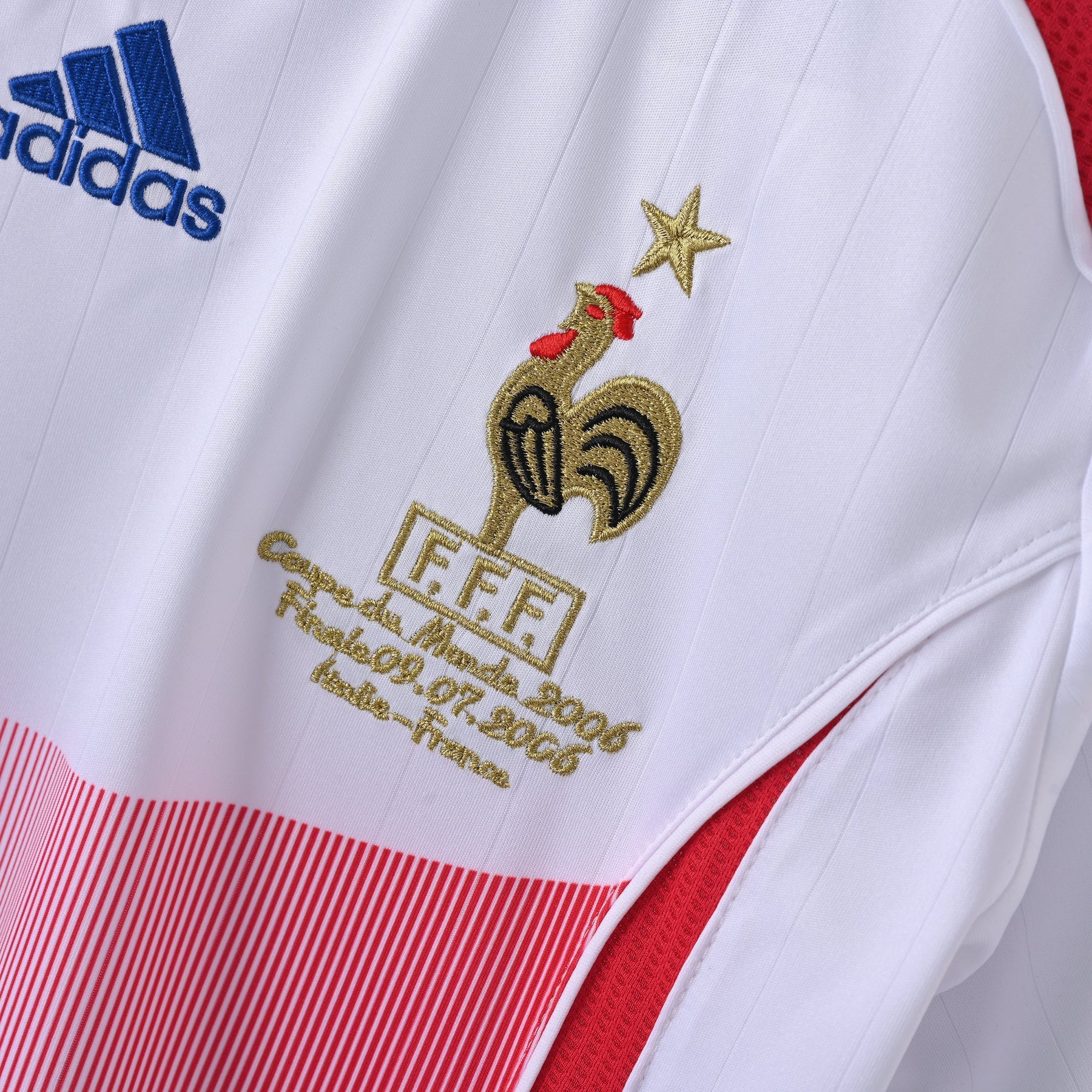 Francia Mundial Camiseta Visitante 2006 - Retro