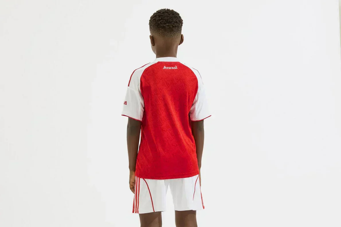 Arsenal Camiseta Local 2025/26 - Niños