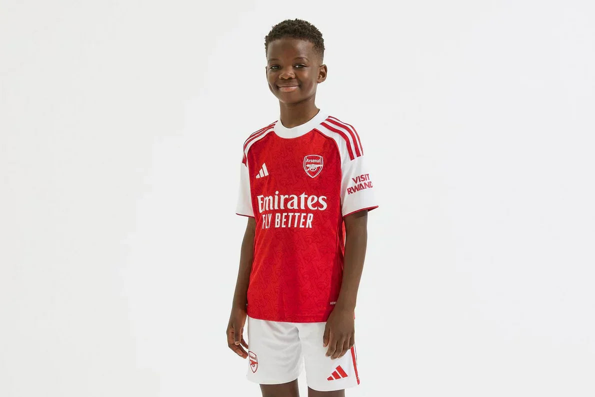 Arsenal Camiseta Local 2025/26 - Niños