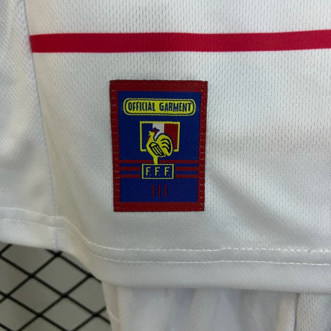 Francia Retro 1998 Mundial Camiseta Visitante - Niños