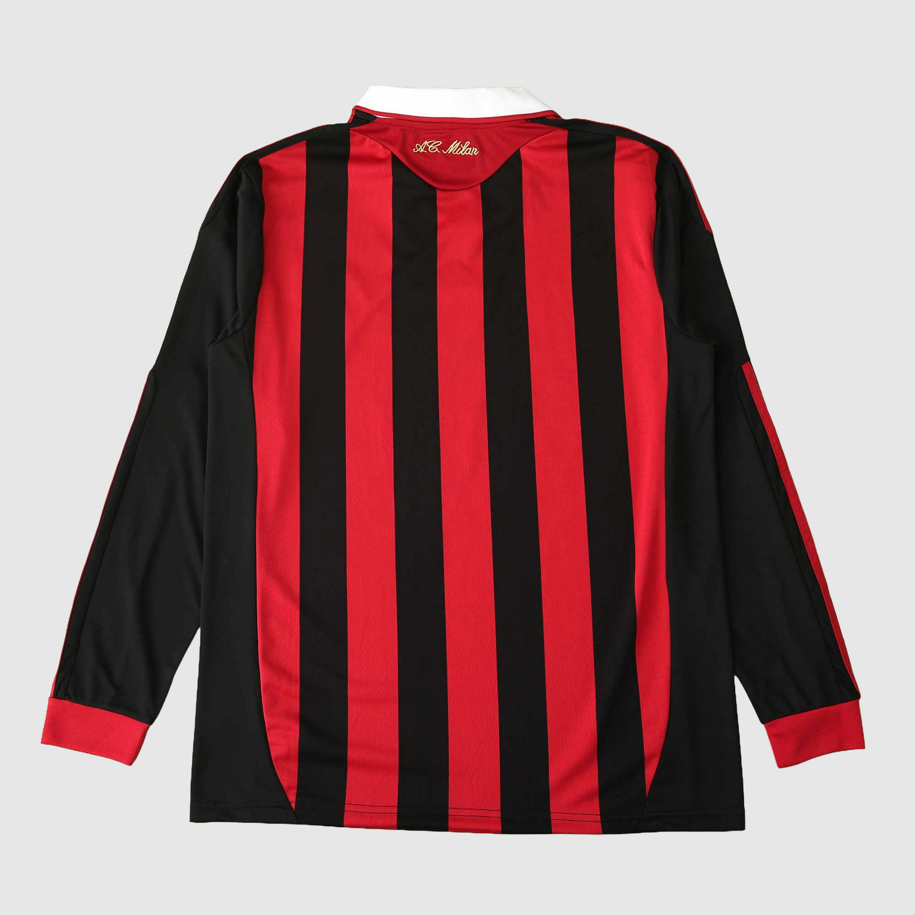 AC Milan - Retro Home 2009/10 Long Sleeve Jersey