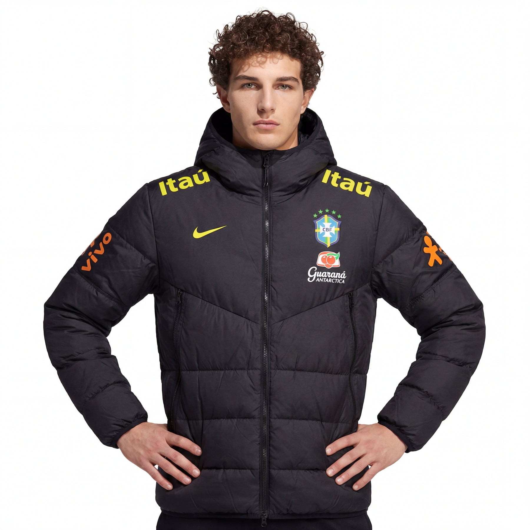 Puffer Brasil Jacket - Negra