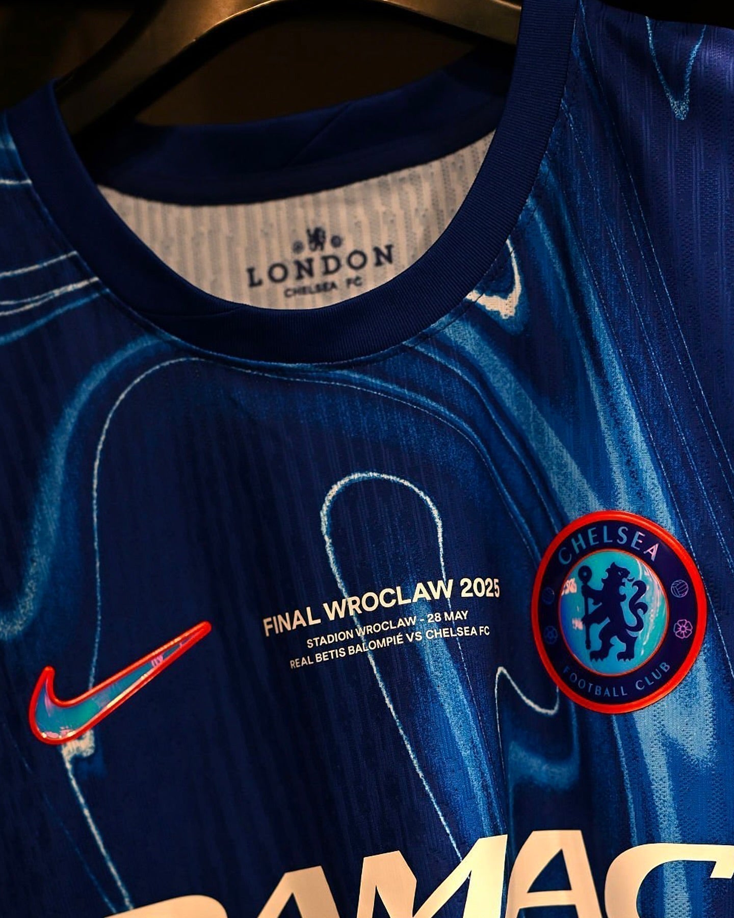 Chelsea Camiseta Local 2024/25 - Versión Jugador - Final UECL