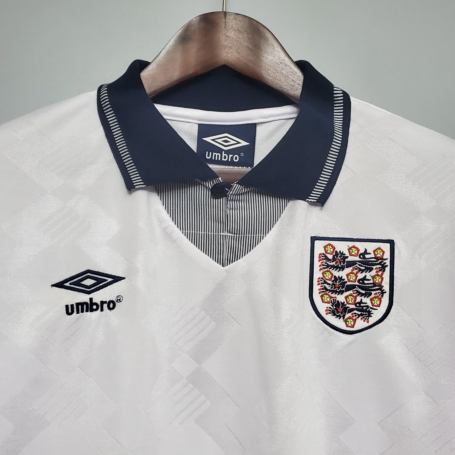 Inglaterra Camiseta Local 1990 - Retro