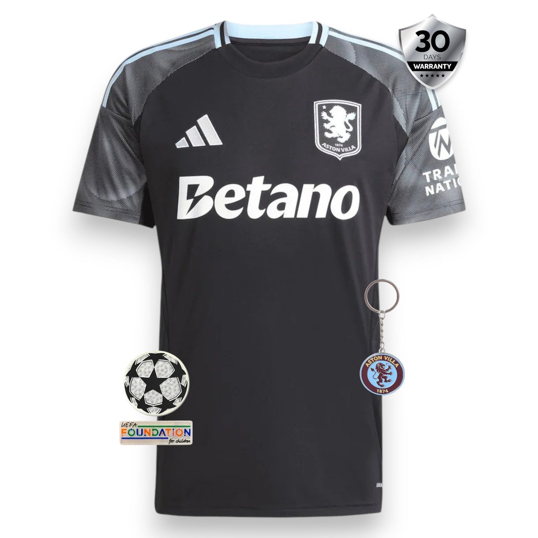 Aston Villa Camiseta Visitante 2025/26