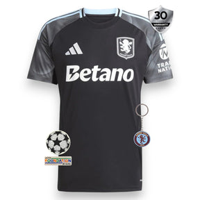 Aston Villa Camiseta Visitante 2025/26