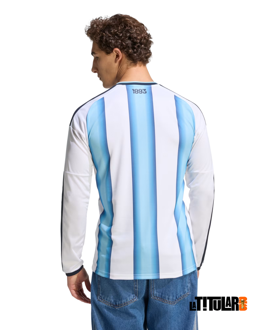 Argentina Mundial Camiseta Local 2026 - Manga Larga