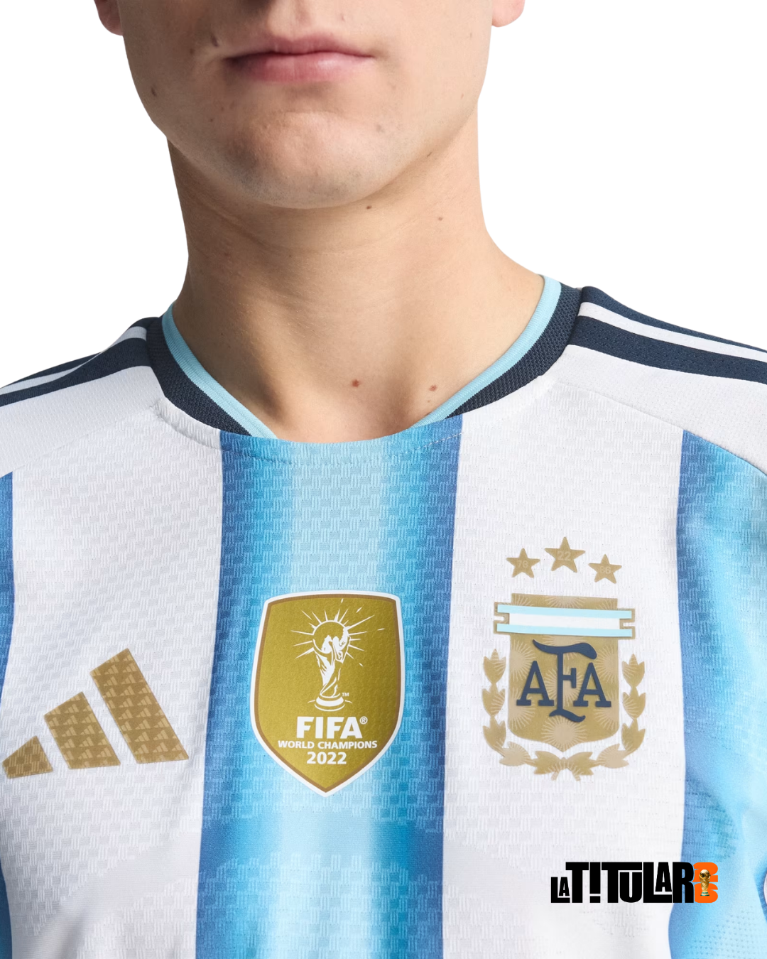 Argentina Mundial Versión Jugador Camiseta Local 2026 - Manga Larga
