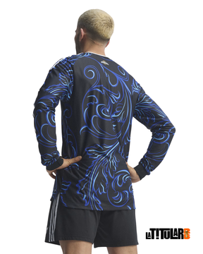 Argentina Mundial Versión Jugador Camiseta Visitante 2026 - Manga Larga