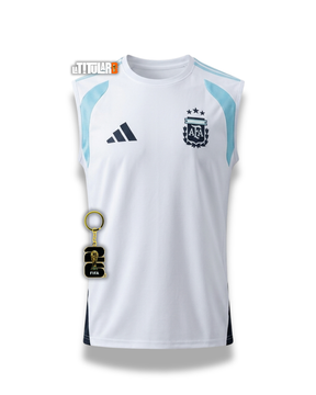 Argentina Mundial White Entrenamiento Camiseta 2026
