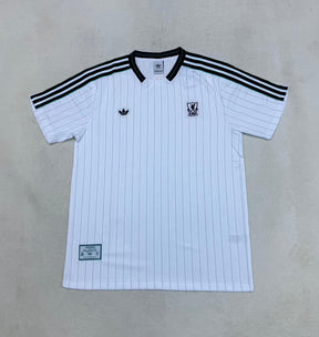 Liverpool adidas Icons White Camiseta 2025/26