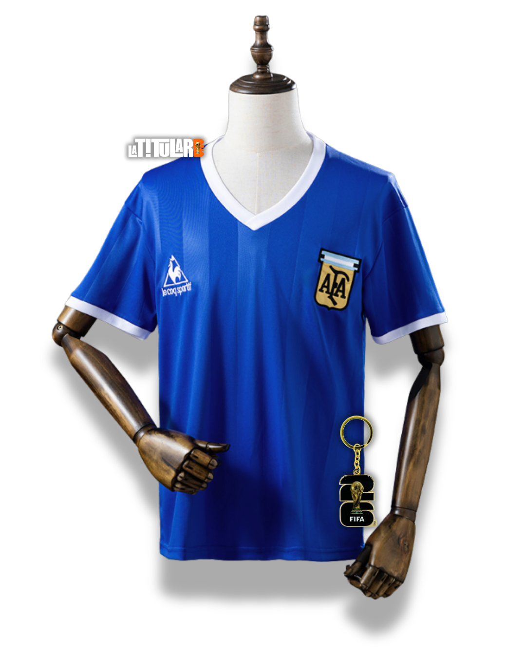Argentina Camiseta Visitante 1986 - Retro
